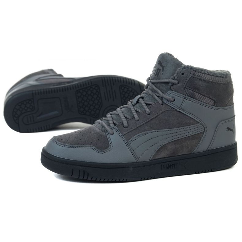 Puma Rebound Layup Sd Fur M 369831 02 cinza 1