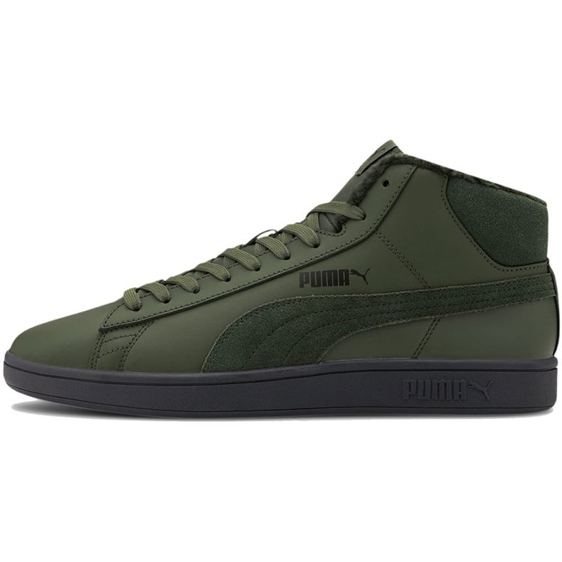 Sapatos masculinos Puma Smash v2 verde 367338 07 1