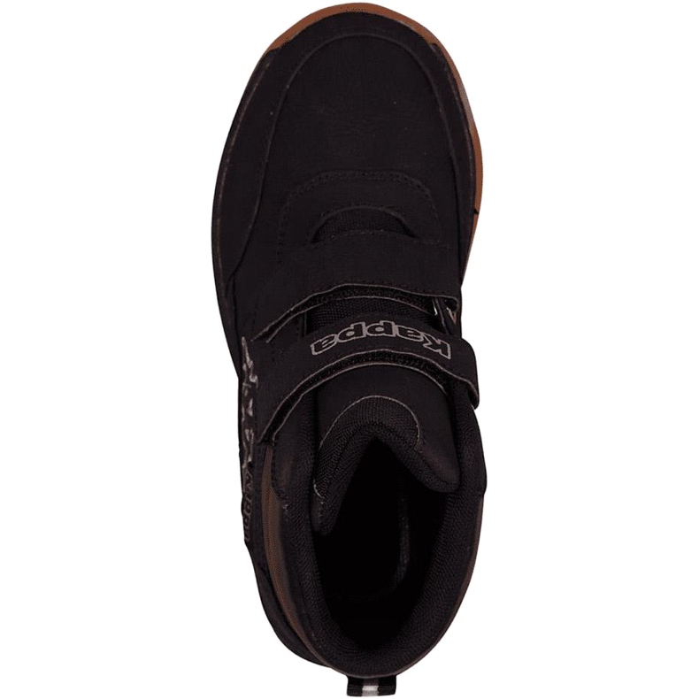 Sapatos infantis Kappa Bright Mid K pretos 260239K 1111 1