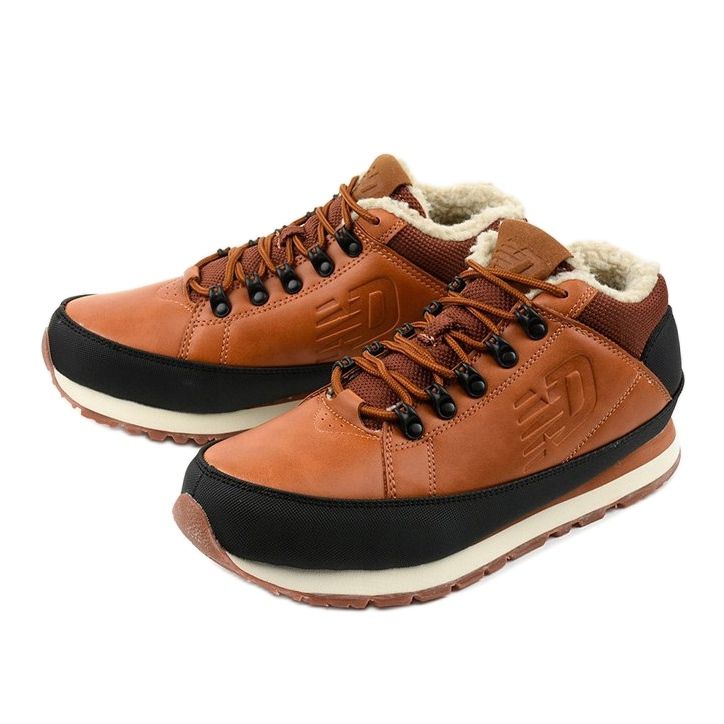 Calçados esportivos masculinos com isolamento de camelo Greenfury marrom multicolorido 2