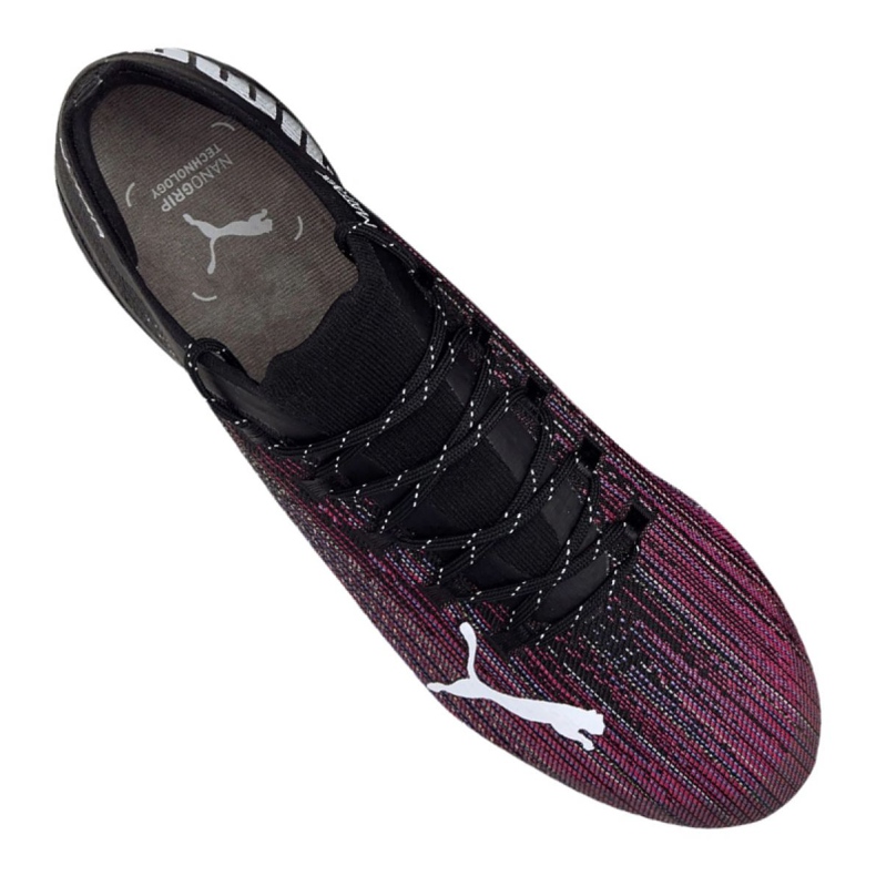 Chuteiras Puma Ultra 1.1 Mx Sg M 106076-03 preto, preto, roxo preto 2