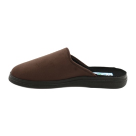 Sapatos masculinos Befado pu 132M009 marrom 2