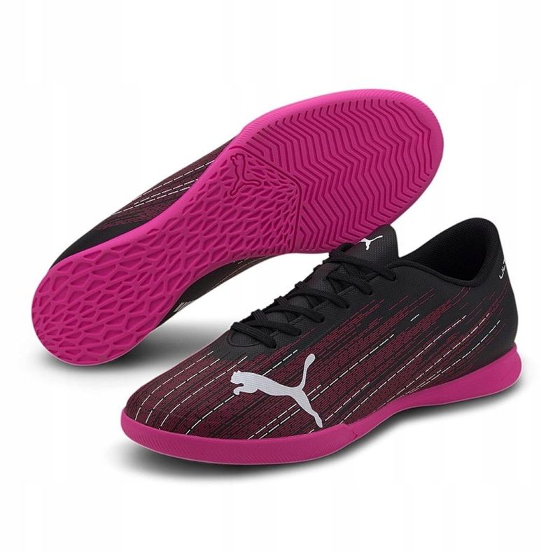 Chuteiras Puma Ultra 4.1 It M 106096 05 preto, preto, rosa preto 1