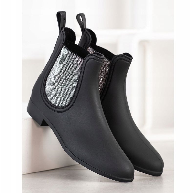 SHELOVET Galochas elegantes preto 1