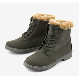 Botas cinza Botas isoladas Olaksalim 2