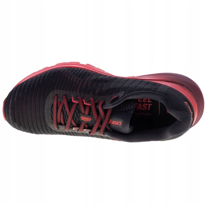 Asics DynaFlyte 3 M 1011A002-002 preto multicolorido 2 Asics DynaFlyte 3 M 1011A002-002 preto multicolorido 2