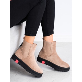 Seastar Botas na plataforma bege 2