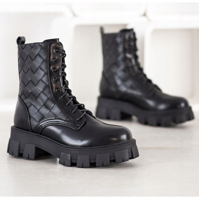 Seastar Black Fashion Trappers preto 1