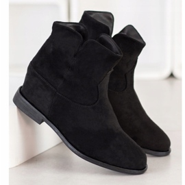 Sergio Todzi Botas de caubói em cunha preto 1