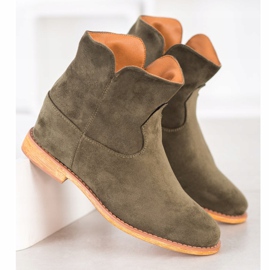 Sergio Todzi Botas de caubói em cunha verde 1