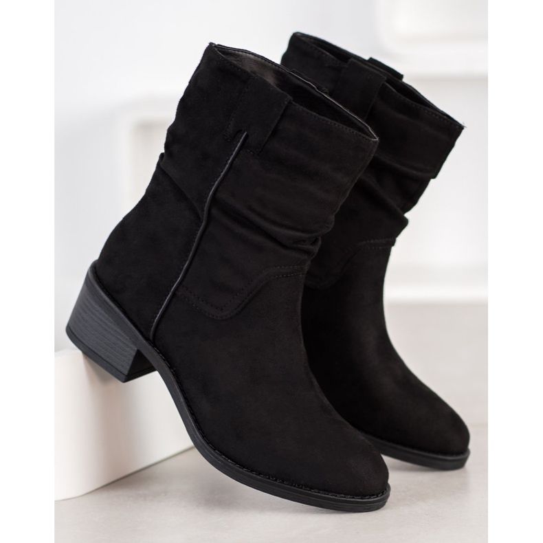 Super Mode Botas casuais com aquecimento preto 2