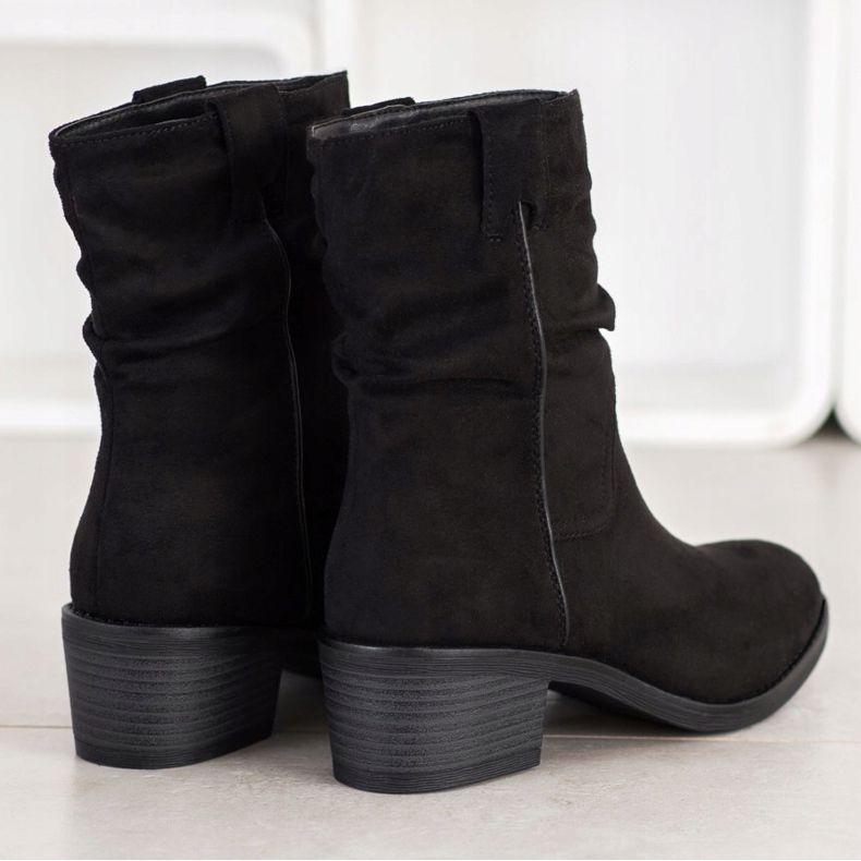 Super Mode Botas casuais com aquecimento preto 1