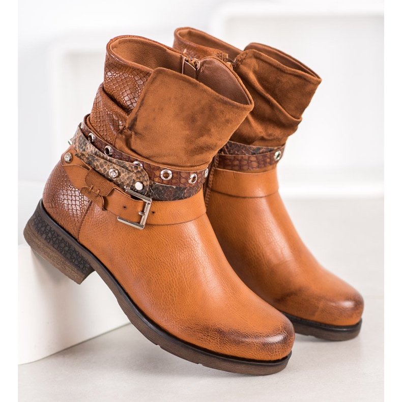 Super Me Trabalhadores Elegantes castanho 2