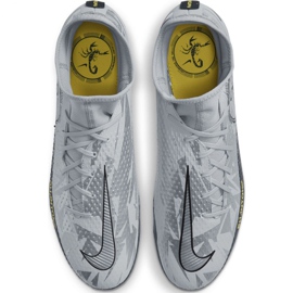 Chuteiras Nike Phantom Gt Scorpion Academy Dynamic Fit FG / MG M DA2266 001 azul prata 1