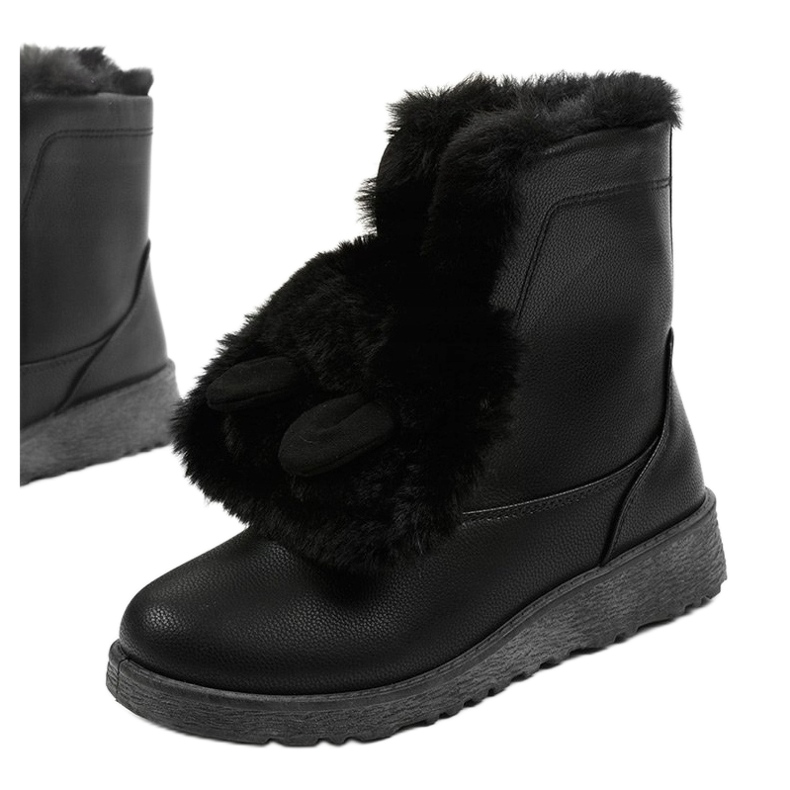 Botas pretas com isolamento da Alrindra preto 1