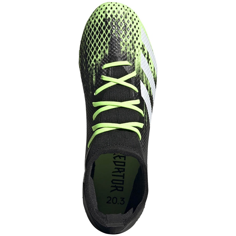 Chuteiras adidas Predator 20.3 Fg verde-preto EH2926 1
