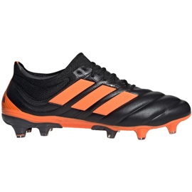 Chuteiras Adidas Copa 20.1 Fg pretas e laranja EH0882 1