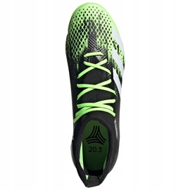 Chuteiras adidas Predator 20.3 Tf preto e verde EH2912 1