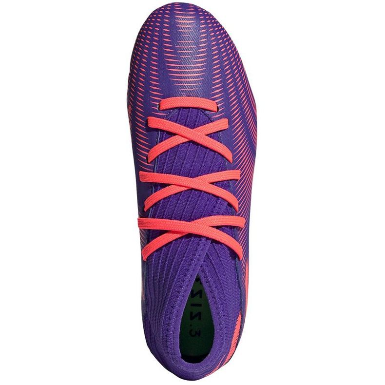 Chuteiras adidas Nemeziz.3 Fg Junior roxo EH0580 1