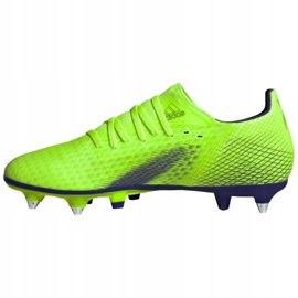 Chuteiras Adidas X Ghosted.3 Sg M EG8176 multicolorido verde 1