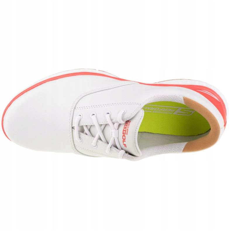 Sapato Skechers Go Golf Elite 2 W 14866-WCRL branco laranja 2