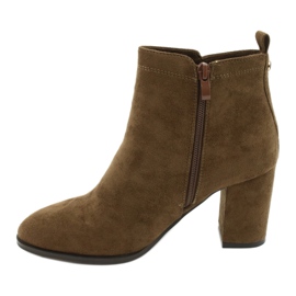 Botas Sergio Leone BT508 verde-oliva marrom 1