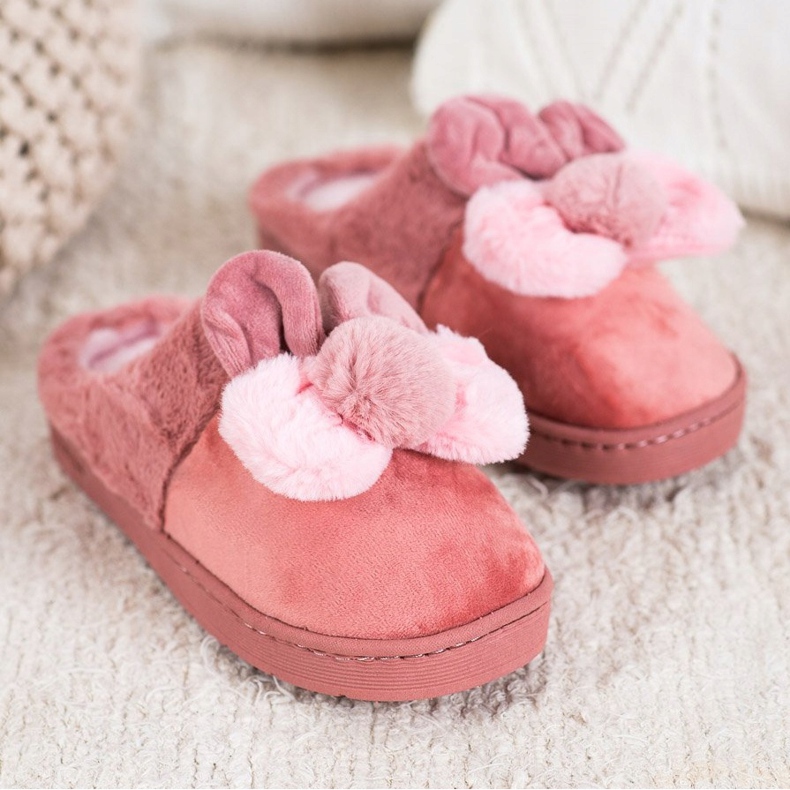 Bona Chinelos rosa com danos 1