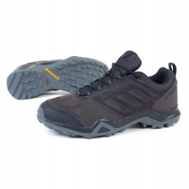 Sapatos Adidas Terrex Brushwood Leather M AC7856 castanho preto 1