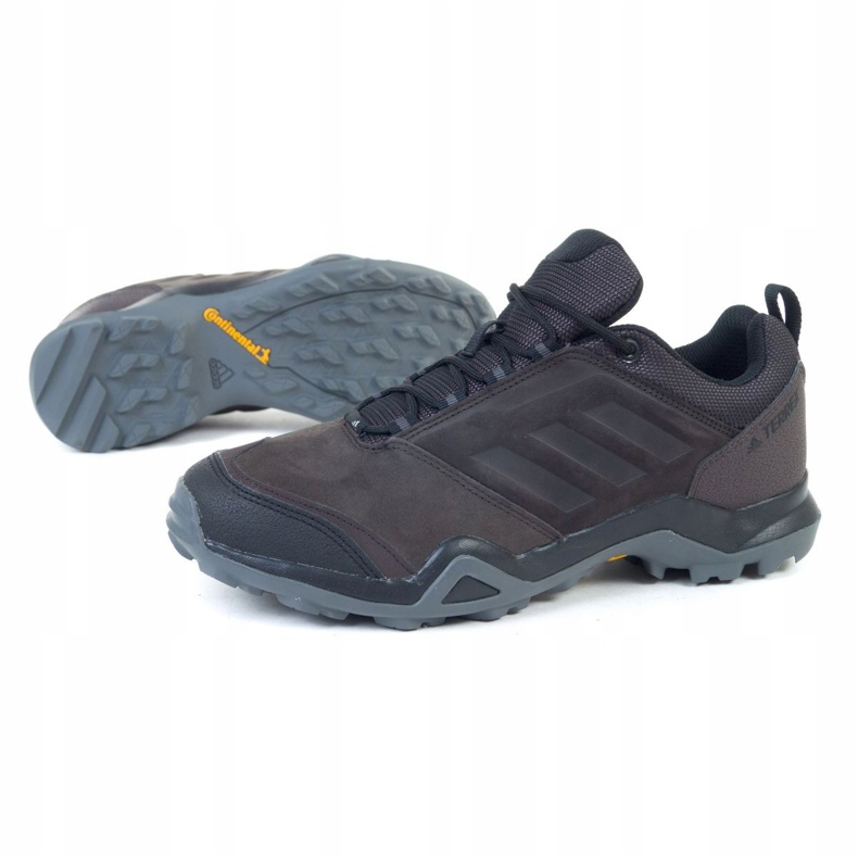 Sapatos Adidas Terrex Brushwood Leather M AC7856 marrom preto 1