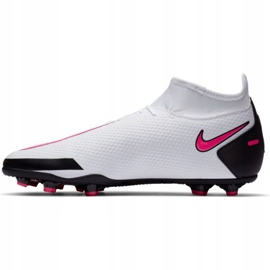 Chuteiras Nike Phantom Gt Club Df FG / MG CW6672 160 branco branco 1