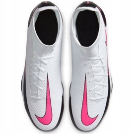 Chuteiras Nike Phantom Gt Club Df FG / MG CW6672 160 branco branco 2
