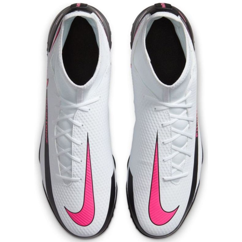 Chuteira Nike Phantom Gt Club Df Tf CW6670 160 multicolorido branco 2 Chuteira Nike Phantom Gt Club Df Tf CW6670 160 multicolorido branco 2
