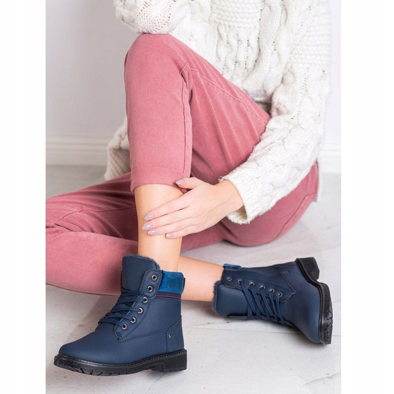 Sport Armadilhas elegantes de azul marinho 1