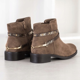 Bestelle Botas marrons elegantes castanho 2