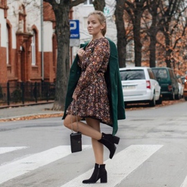 Vinceza Botas femininas quente camurça ecológica preta tão boa preto 1