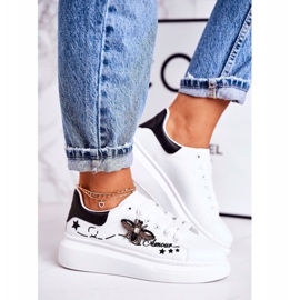 Tênis feminino esportivo com Fly White Amour branco 1