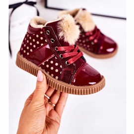 PL1 Tênis infantil com botas quentes em bolinhas vermelhas Anastasia vermelho 2 PL1 Tênis infantil com botas quentes em bolinhas vermelhas Anastasia vermelho 2