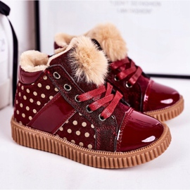 PL1 Tênis infantil com botas quentes em bolinhas vermelhas Anastasia vermelho 1 PL1 Tênis infantil com botas quentes em bolinhas vermelhas Anastasia vermelho 1