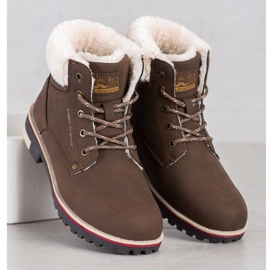 Arrigo Bello Calçado para trekking quente castanho 1