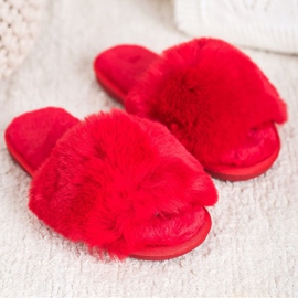 Bona Chinelos elegantes vermelhos 2