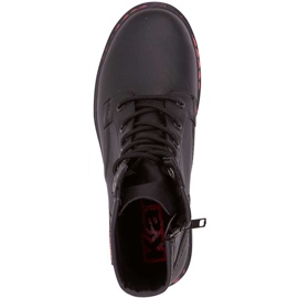 Sapatos femininos Kappa Deenish preto e rosa 242885 1122 1