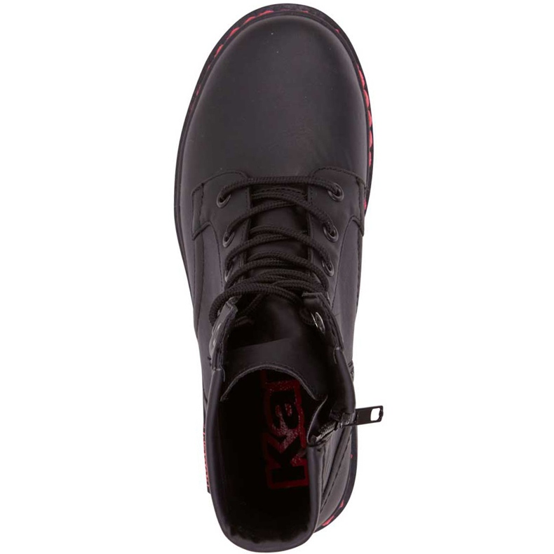 Sapatos femininos Kappa Deenish preto e rosa 242885 1122 1