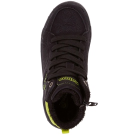 Sapatos infantis Kappa Grafton pretos 260826T 1133 1