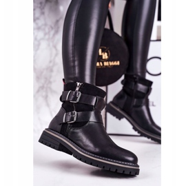 PJ1 Mulheres Botas Quentes Workers Black Intensity preto 2
