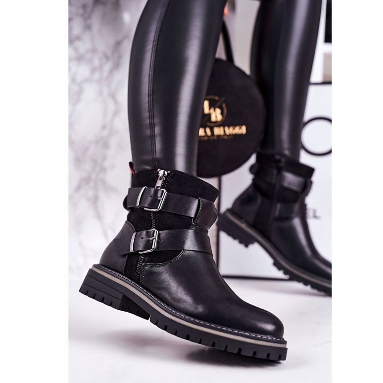 PJ1 Mulheres Botas Quentes Workers Black Intensity preto 2