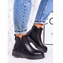 PJ1 Botas quentes femininas com sola de borracha caminhada na lua negra preto 2 PJ1 Botas quentes femininas com sola de borracha caminhada na lua negra preto 2