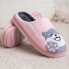 Bona Chinelos de boas-vindas rosa cinza 2