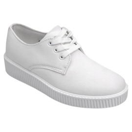 Botas trepadeiras em plataforma branca BK-15 branco 1
