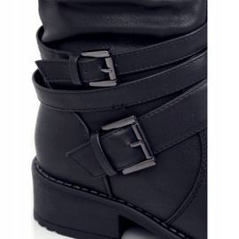 Botas de montaria femininas pretas 7501 pretas preto 1