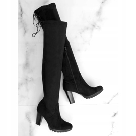 Preto Sobre Salto Alto Preto 2C8X1734-1 Preto 1